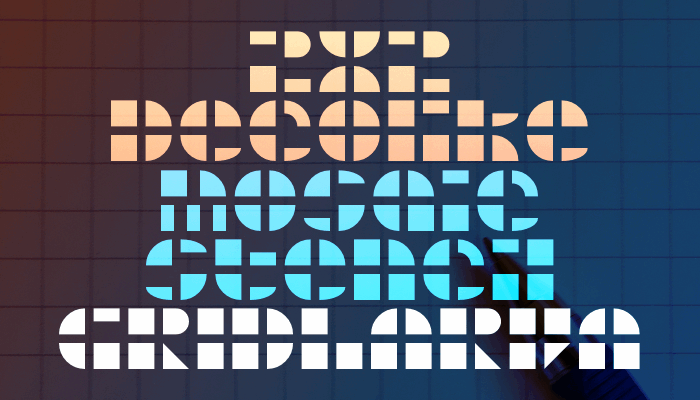 Gridlarva font插图