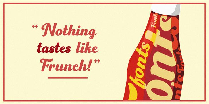 Frunch font插图5 Frunch font插图5