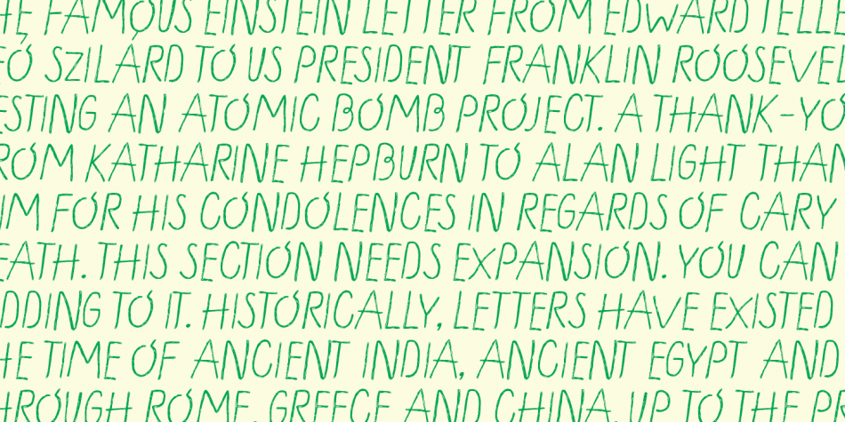 Penfriend Font插图4