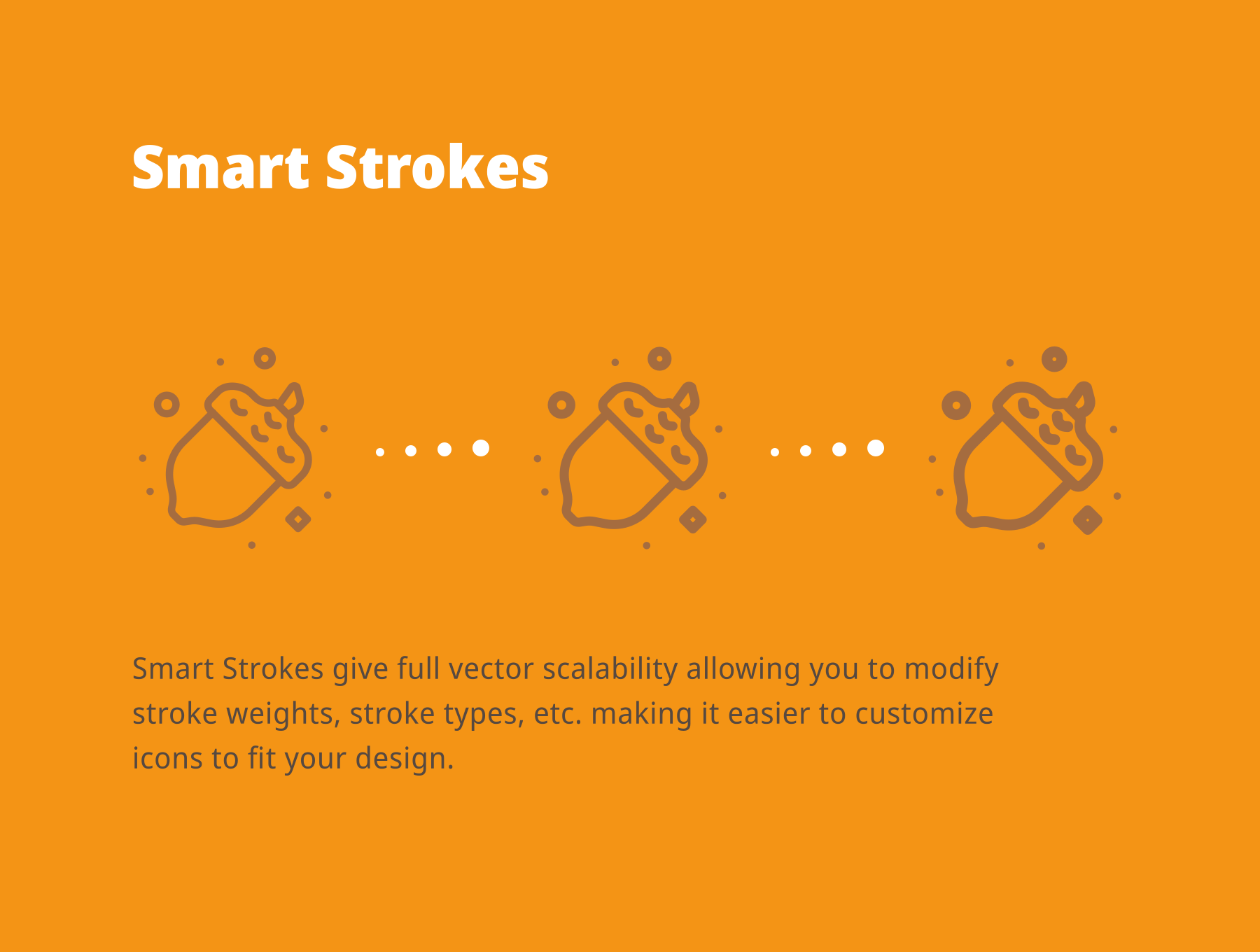 素材库下午茶:30枚感恩节主题矢量线条素材库精选图标集插图(3)