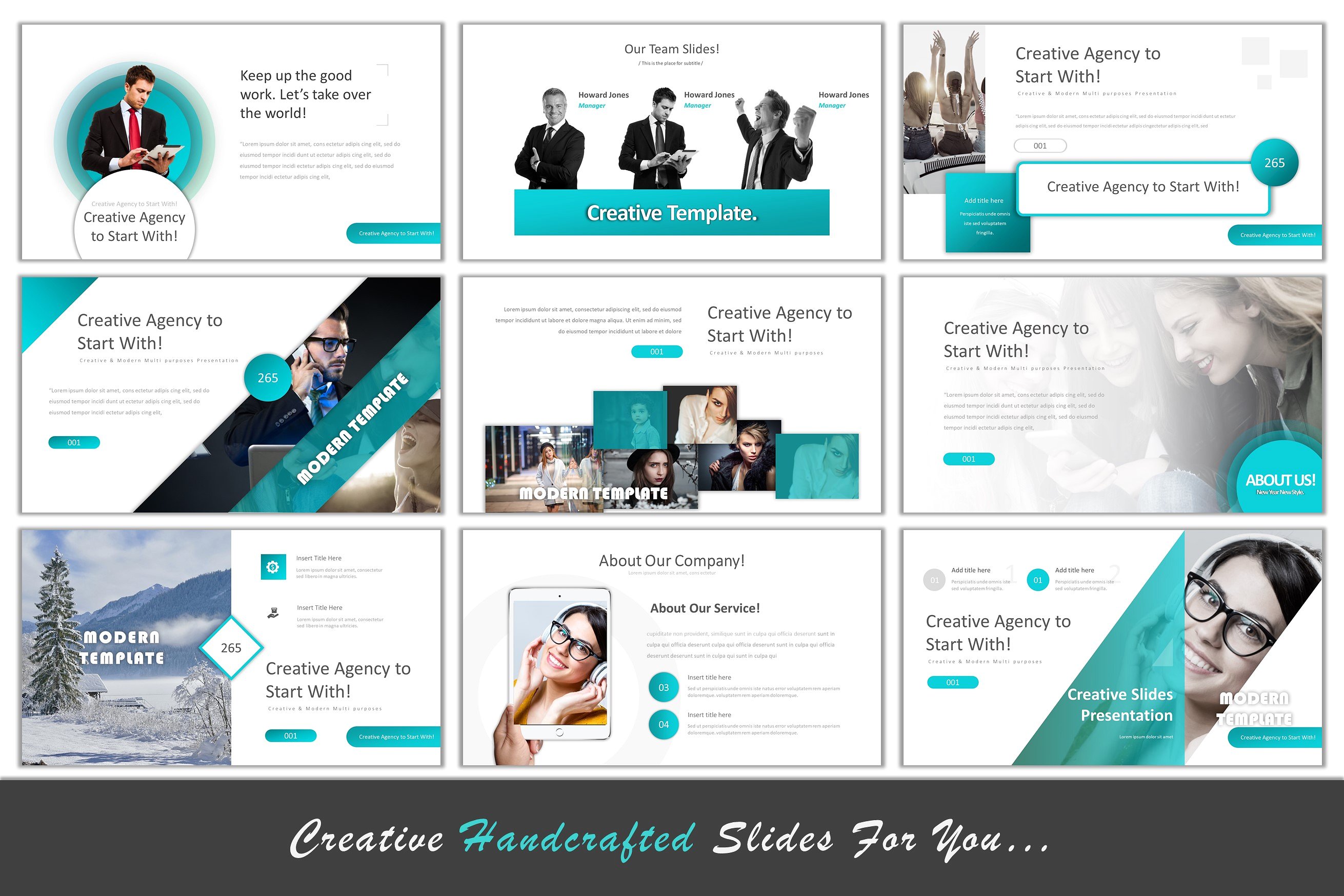 现代极简的多用途商业化PPT模板下载[ppt,pptx]插图(1)