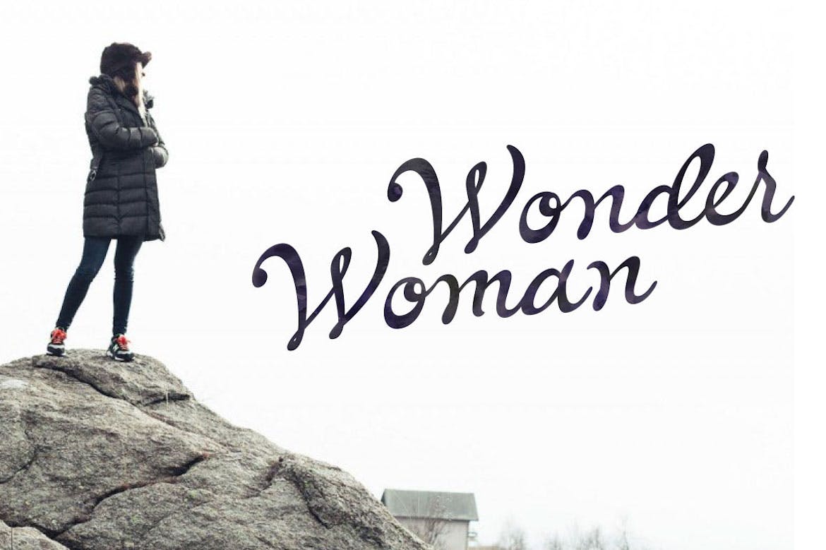 威尼斯复古书写风格英文手写字体 La Venice插图(9)