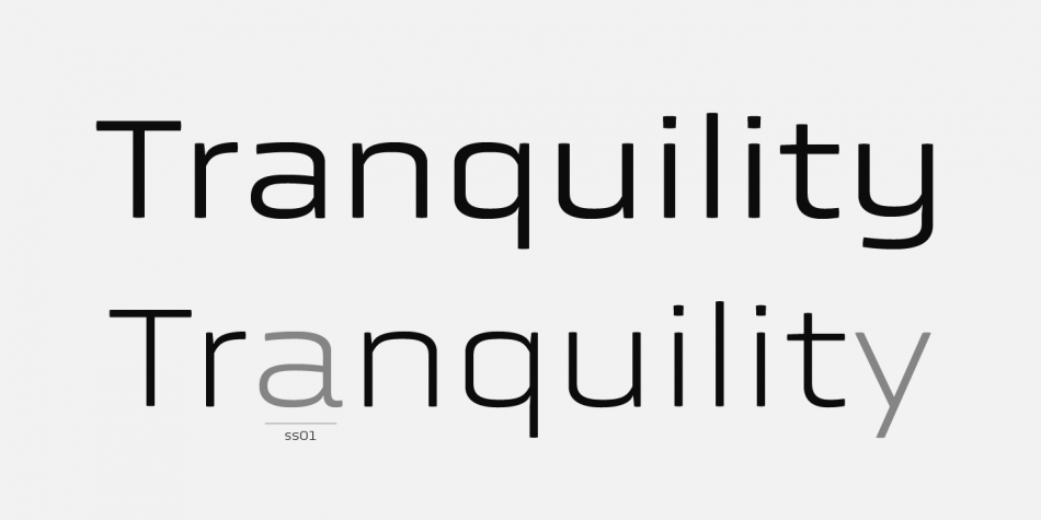 Obvia Expanded Font插图3