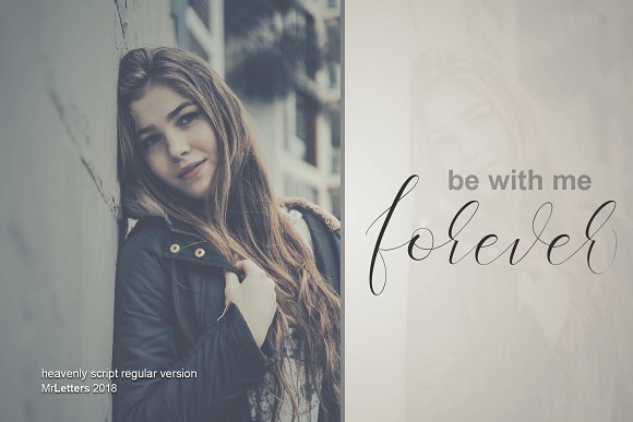 Heavenly – fancy fonts插图2