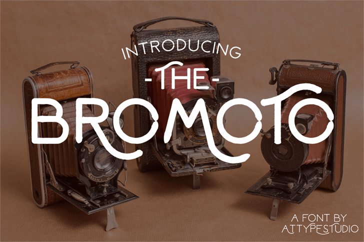 Bromoto font插图