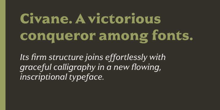 Civane Font Family插图1