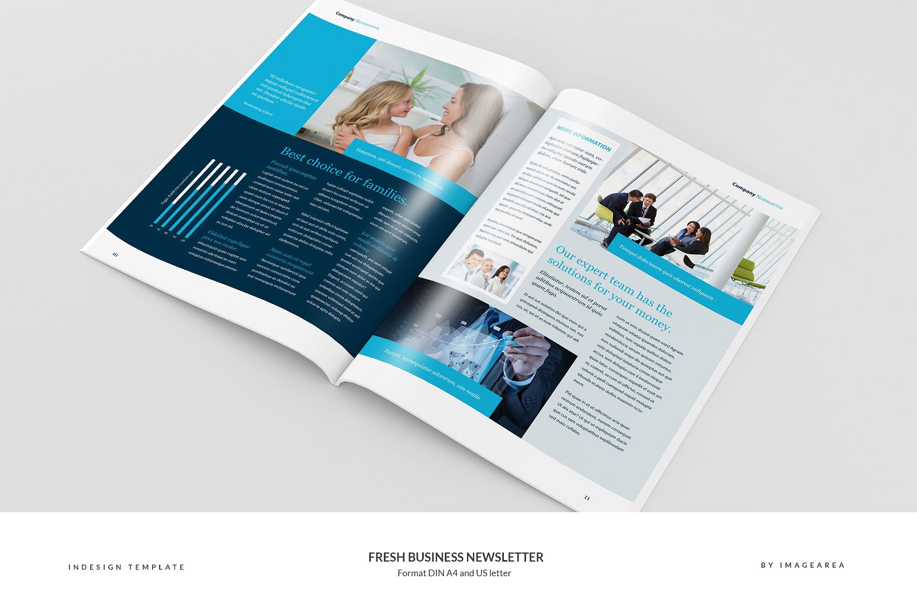 现代企业商务宣传EDM模板 Fresh Business Newsletter插图(6)