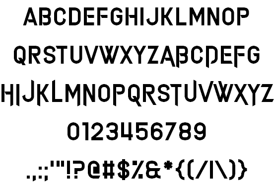 Alimony font插图1 Alimony font插图1