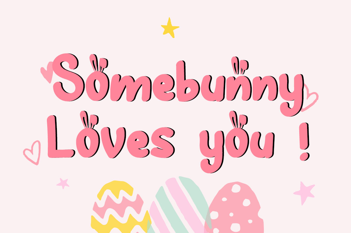 Hunny Bummy Regular Font插图1