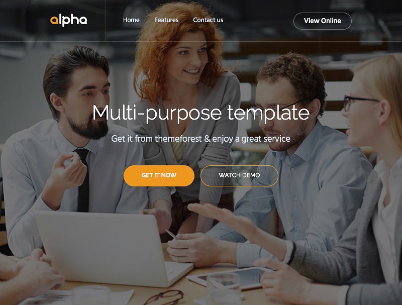 10套企业商务电子邮件营销EDM模板 Alpha Pro BUNDLE – 10 Unique Emails插图(1)