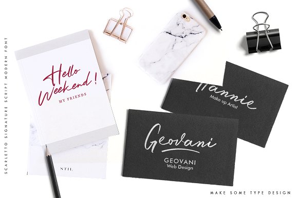 Scarletto Two Font插图4