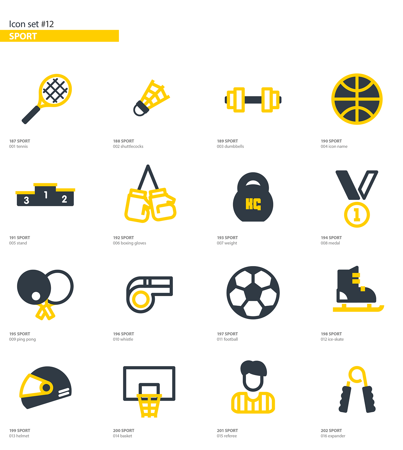 300+多行业分类扁平设计风格矢量图标素材 300+ Flat Icons Package插图(11)