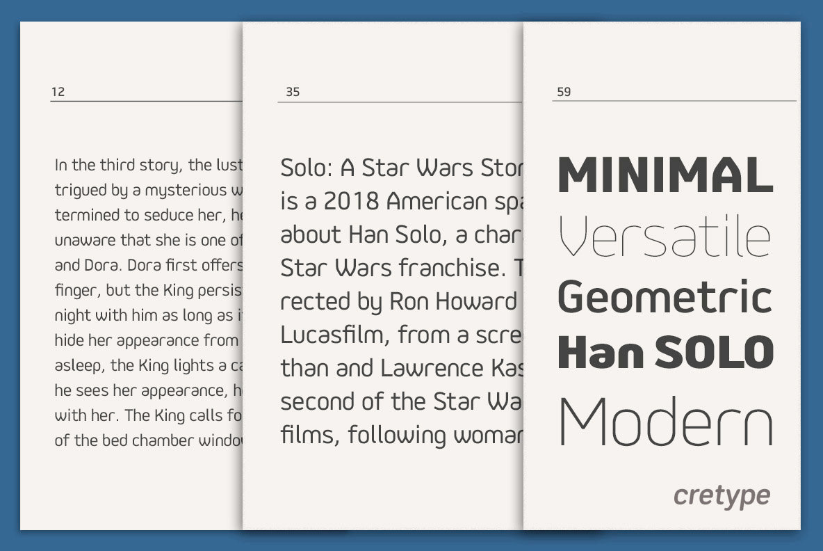 Jiho Font Family插图2