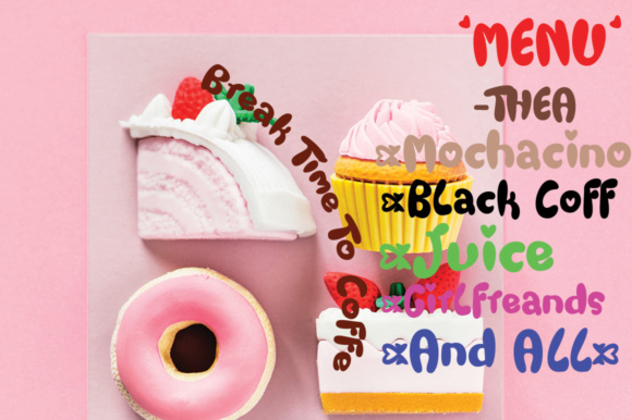 Hi Girl’s Font插图4