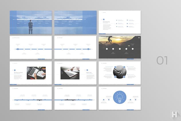时尚简约创新PPT幻灯片模板 Do Powerpoint Template插图(1)