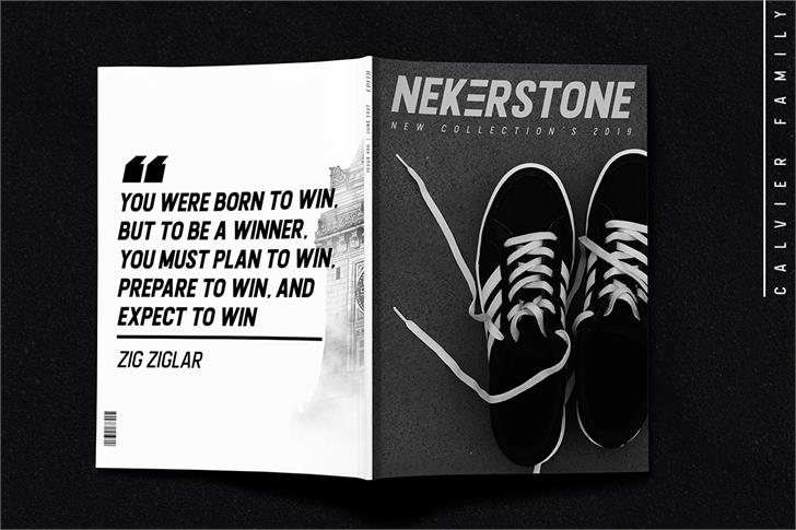 Calvier font插图4 Calvier font插图4