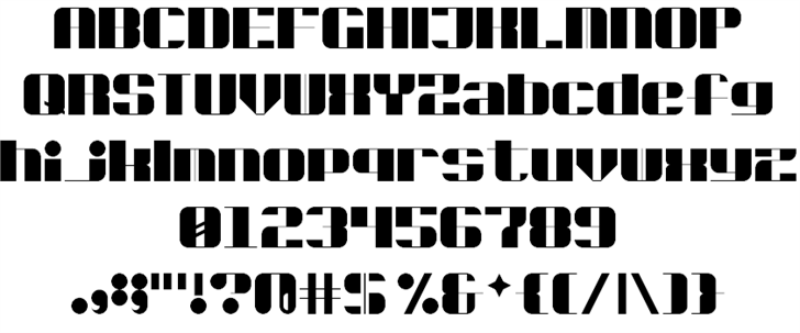 Gongclonker font插图3 Gongclonker font插图3