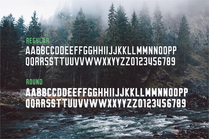 Brewmaster Gothic Round Demo font插图