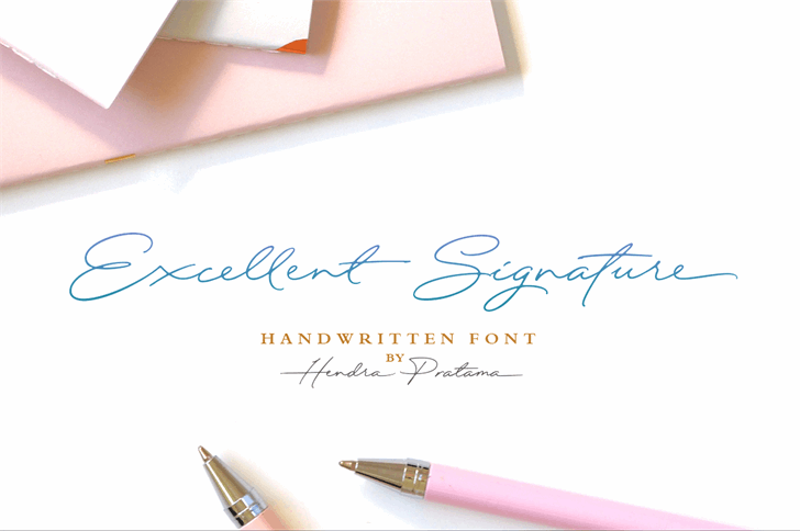 Excellent Signature Demo font插图1 Excellent Signature Demo font插图1