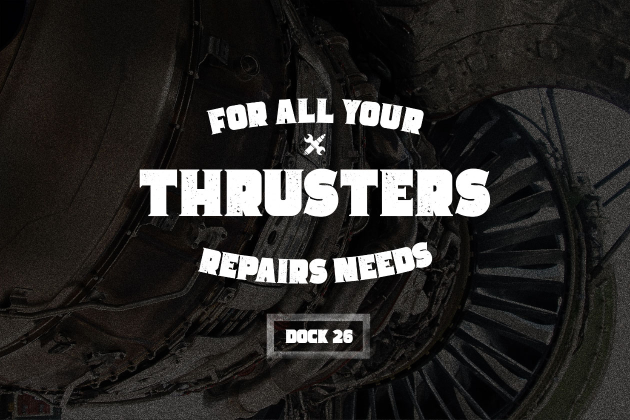 复古风格粗体英文衬线字体 Space Cowboy Typeface插图(1)