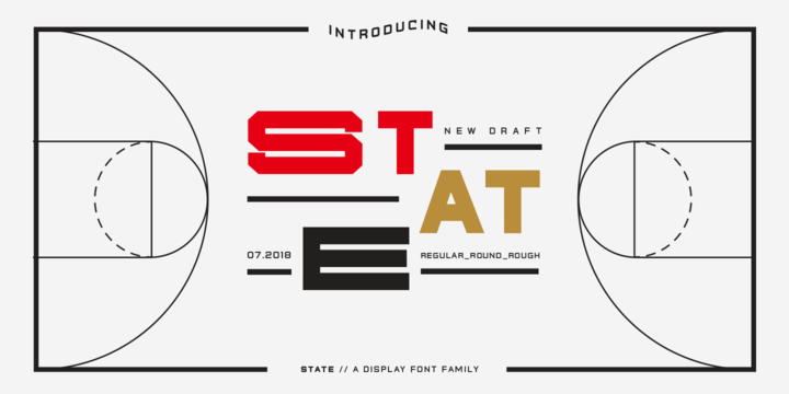 State Wide Font Family插图1