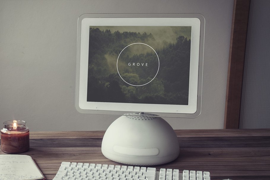 个人、创意项目&学生项目 PPT 幻灯片模板 Grove – Creative Presentation插图