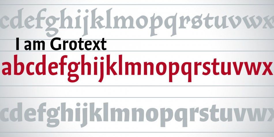 Grotext Font插图1