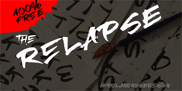 RElapse font插图 RElapse font插图