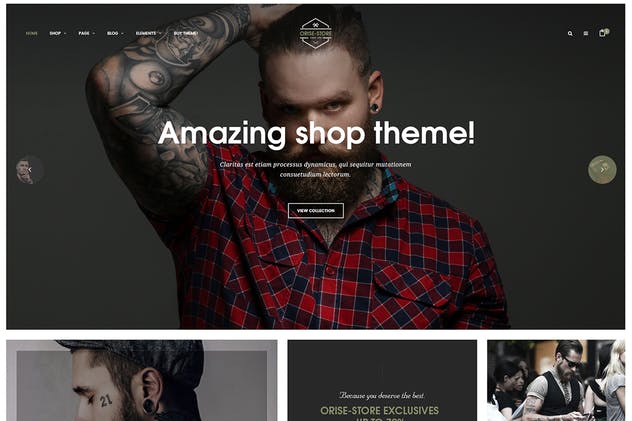 时装电子商务网站HTML模板素材库精选 Orise – Mutli-Concept eCommerce HTML5 Template插图(2)