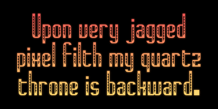 Navajo Deco font插图1 Navajo Deco font插图1