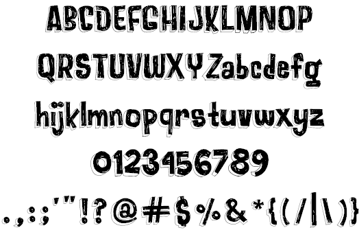 Googer RD font插图3