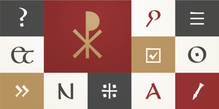 Diocletian Typeface Font插图2