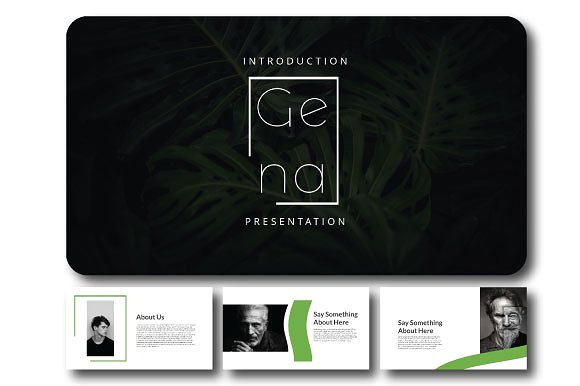 Gena–48页创意极简的商业化PPT模板下载[ppt,pptx]插图(6)