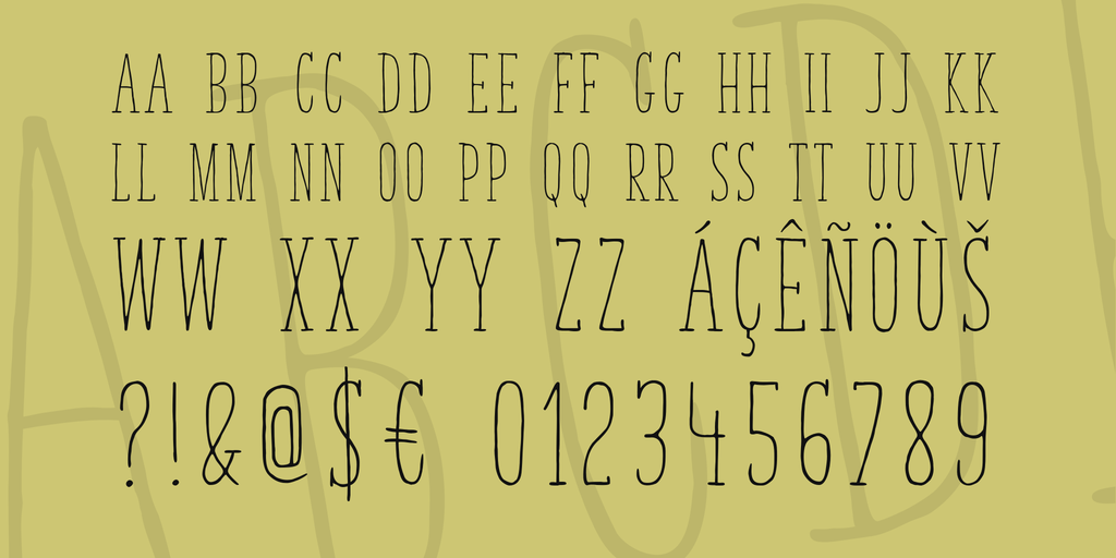 Tasty Birds Font Family插图3