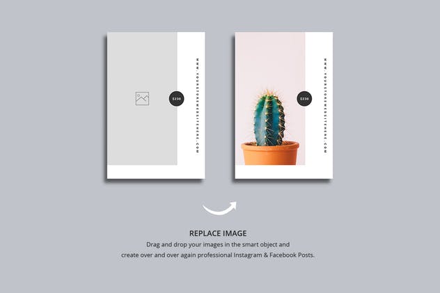 简约设计Pinterest社交媒体图片模板素材库精选Vol.7 Pinterest Templates Vol. 7插图(3)