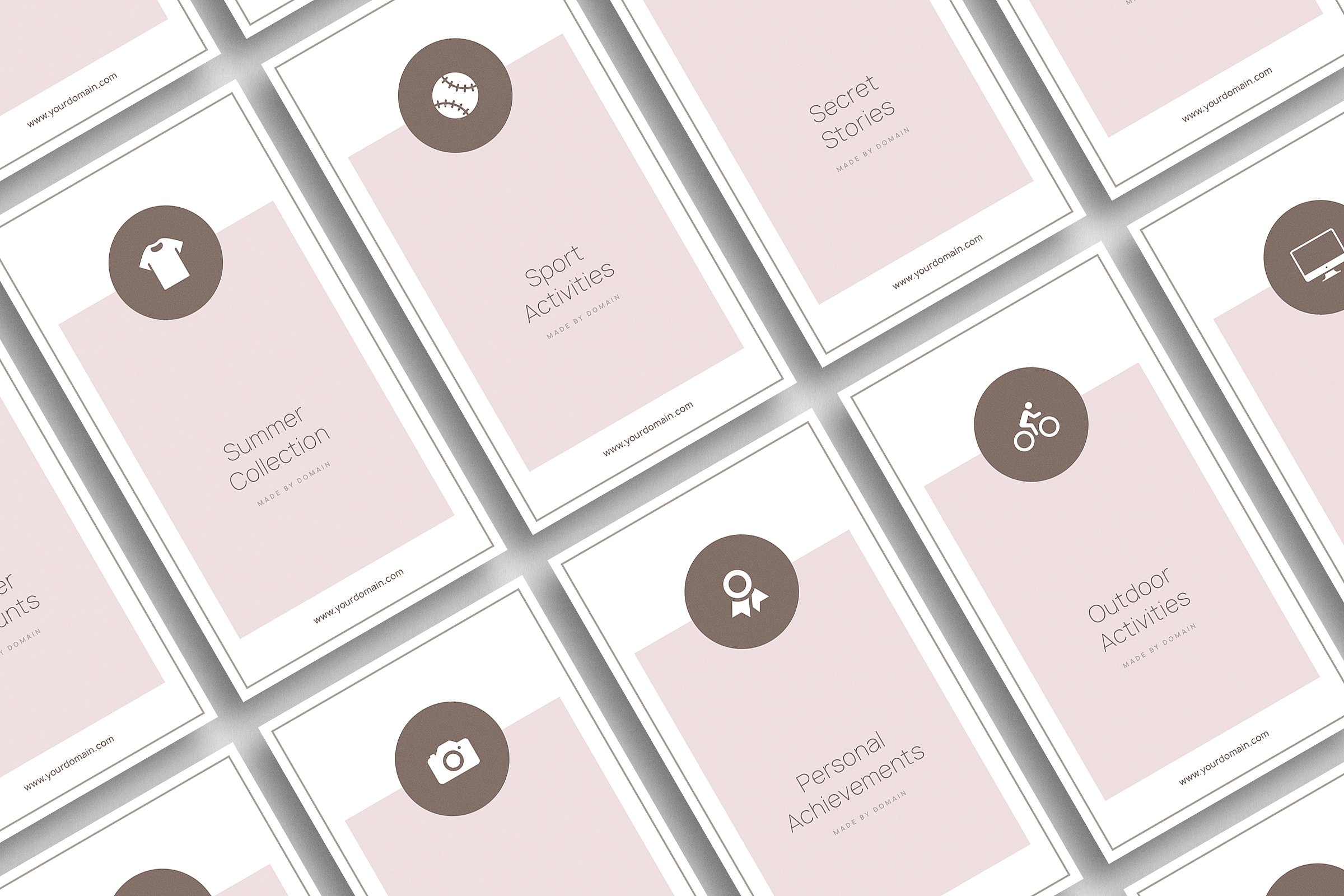 新媒体文章贴图设计模板素材库精选 Austria Instagram Highlights插图(3)