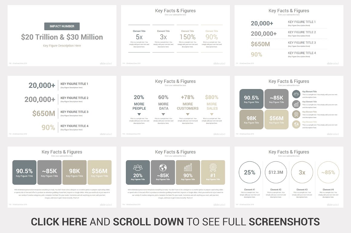 简单而专业的酷炫PPT模板插图(12)