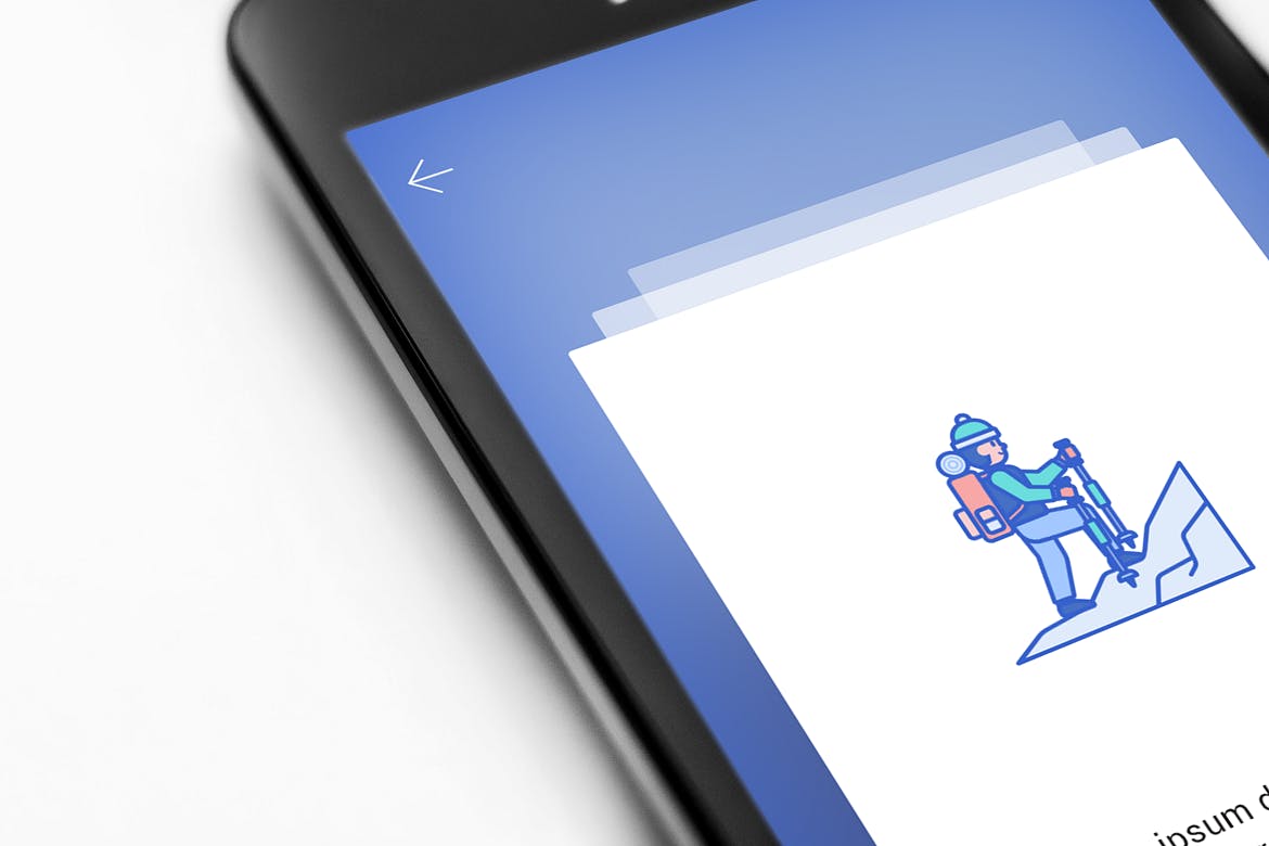 95枚靛蓝配色冬季旅行主题矢量素材库精选图标合集 95 Winter Travel Icons | Indigo Series插图(8)