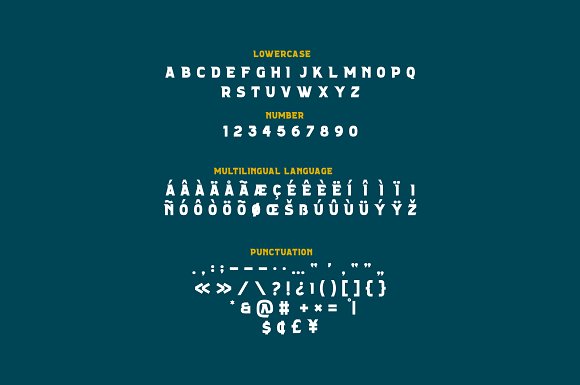 FORELAND | Vintage Font插图4
