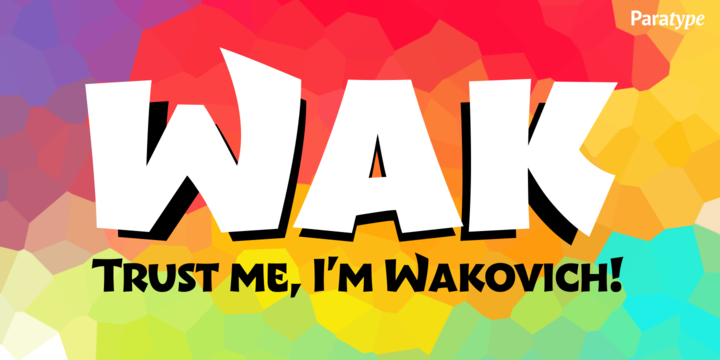 Wak Font Family插图