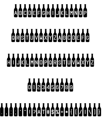 Bottled It font插图1 Bottled It font插图1