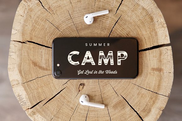 Timber Hitch Font + Nature Designs插图5