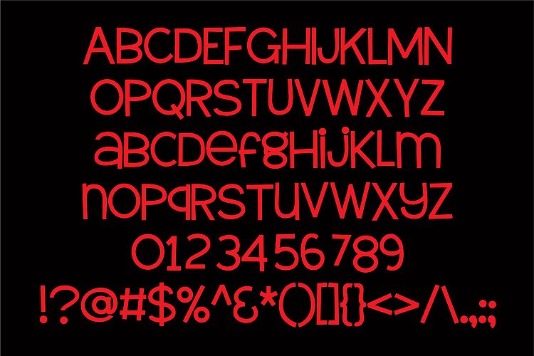 ZP Razzle Cane Regular Font插图2