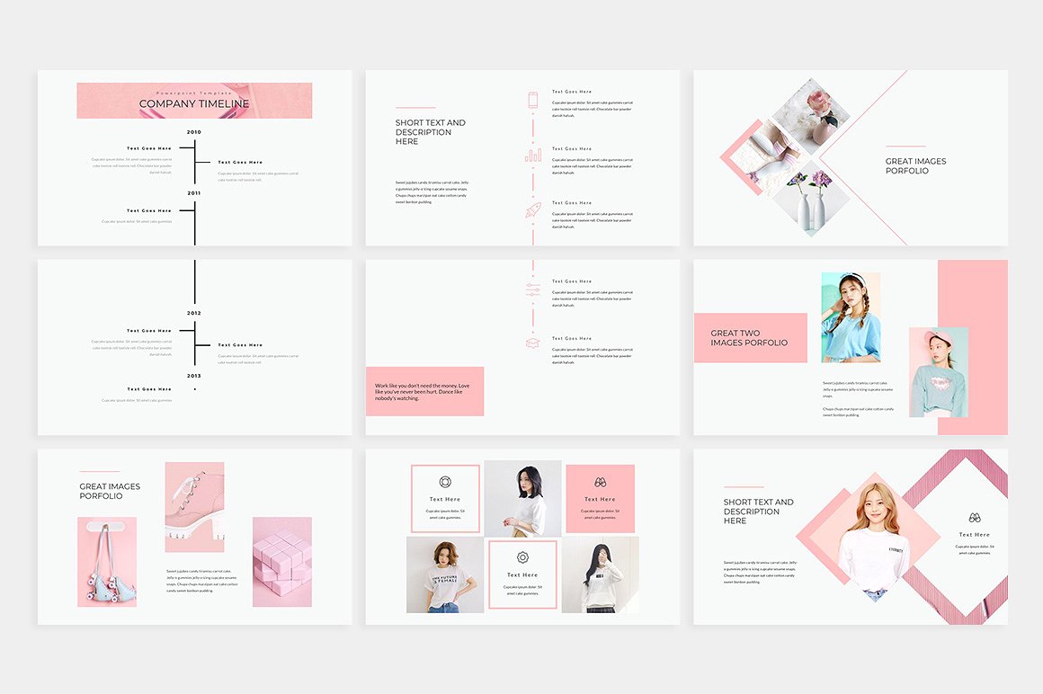 专业极简的PPT模板下载 AICHI Powerpoint Template [pptx]插图(4)