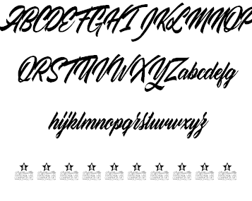 Love Strong personal Use font插图2