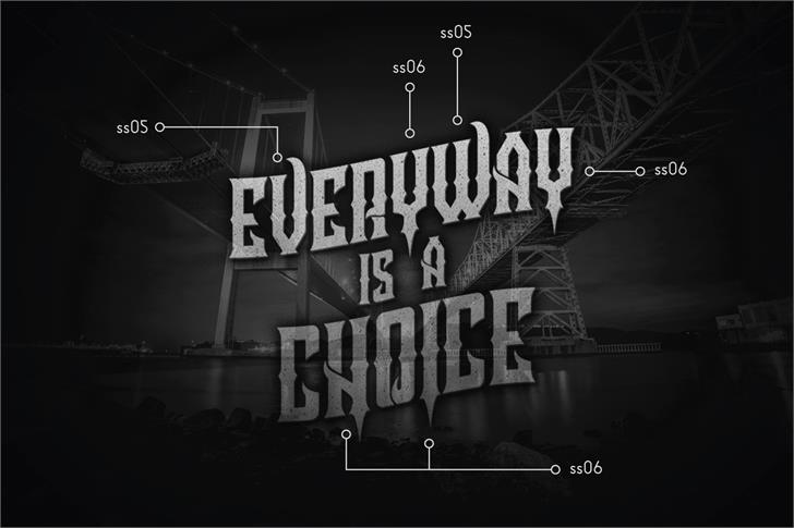 Crozzoe Personal Use font插图5 Crozzoe Personal Use font插图5