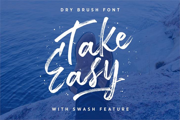 Take Easy DEMO font插图1