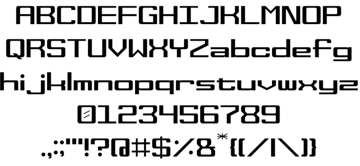 Space Wham font插图2 Space Wham font插图2