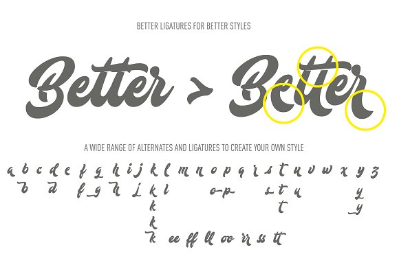 Mustardo Font插图3