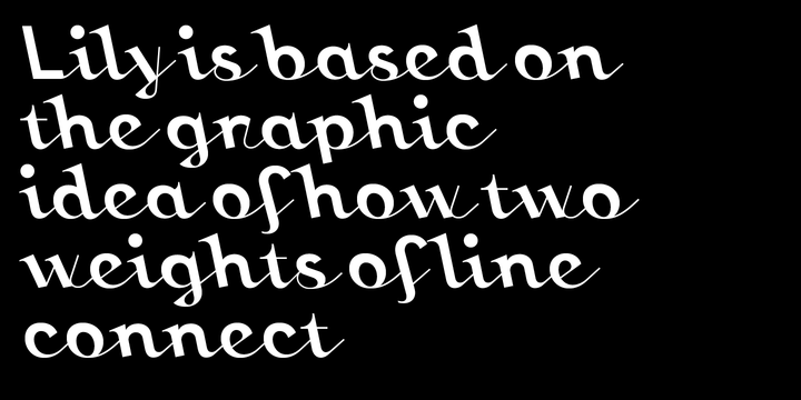 Lily Font Family插图1